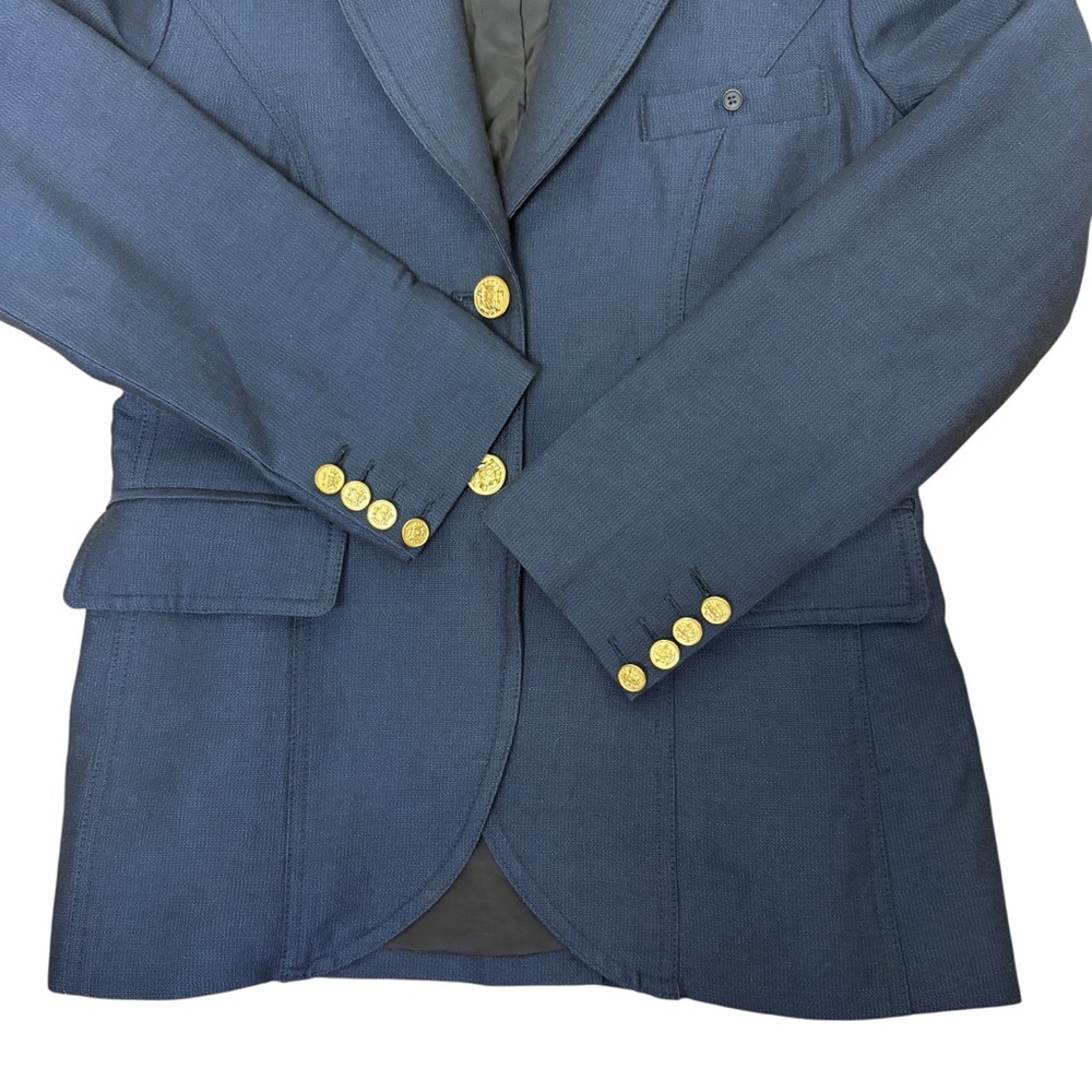 Smythe Navy Blazer with Gold Buttons - Picture 11 of 13
